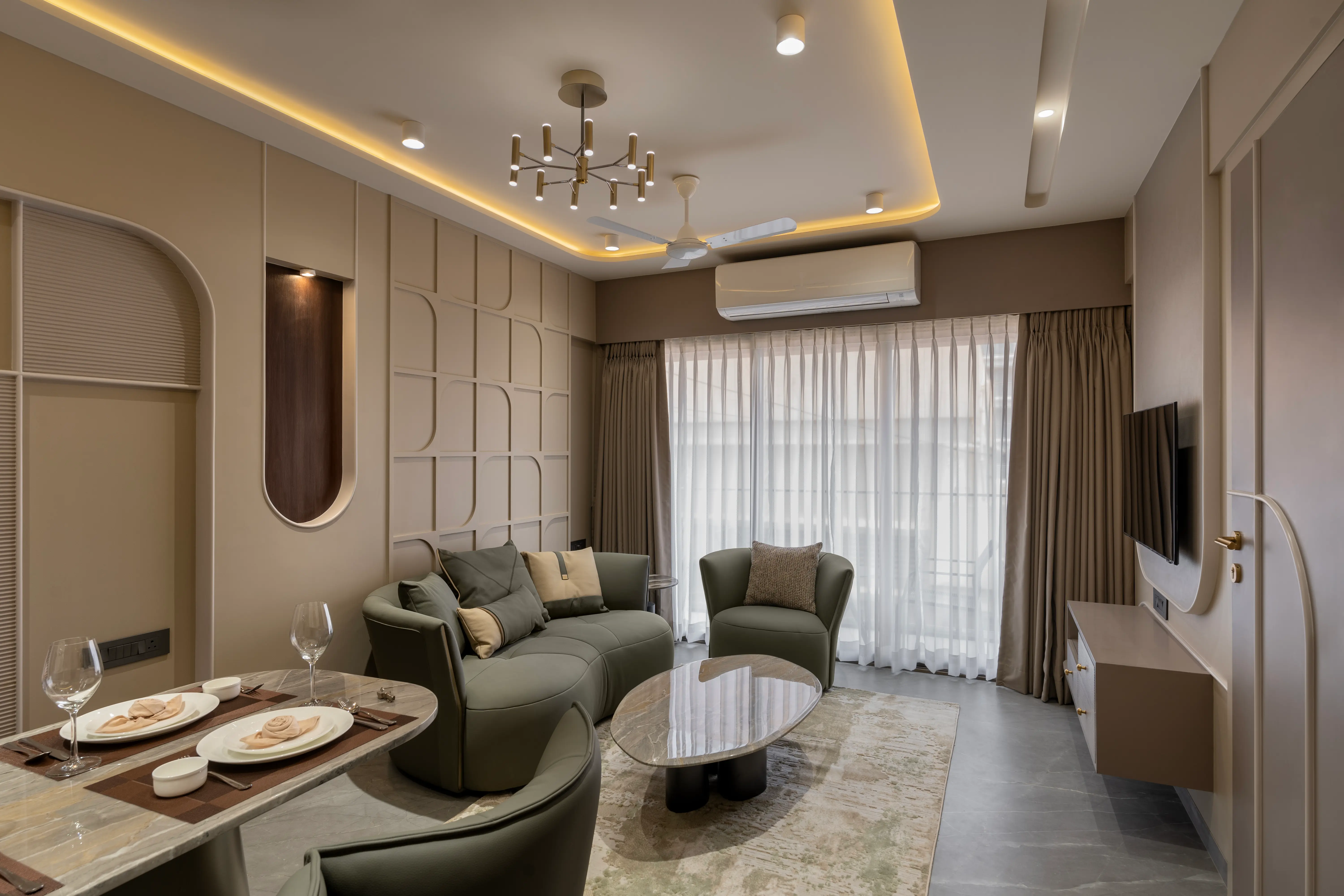 Two Bedroom Luxury Serviced Apartment Khar West Bandra